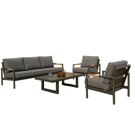 Solterra Luxe Outdoor Lounge Set