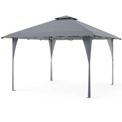 13 X 13 FT Pop up Gazebo with Portable Carrying Bag 8 Stakes and 4 Wind Ropes
