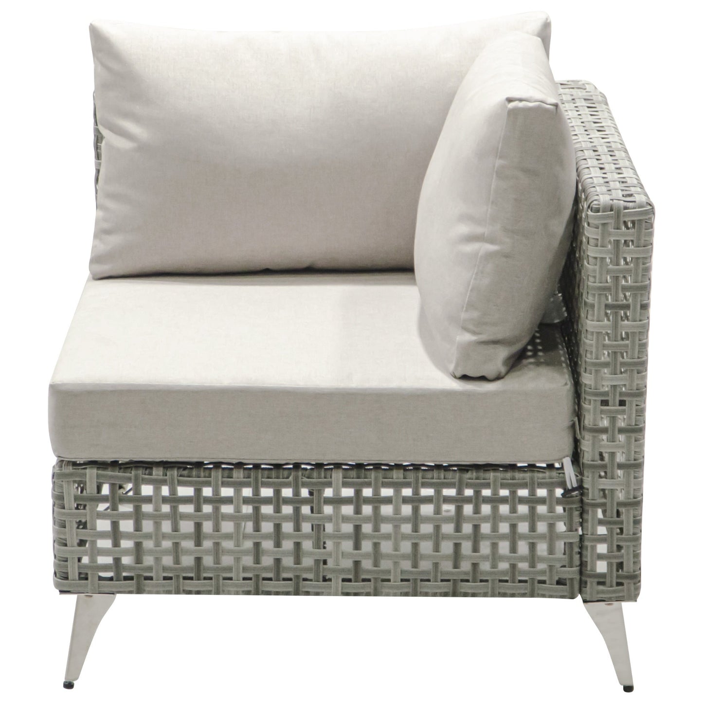 K&K Patio 8-Piece Patio Furniture Set with 43" Fire Pit Table