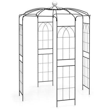 Birdcage Shape Gazebo for Climbing Plants and Wedding Ceremony Decoration