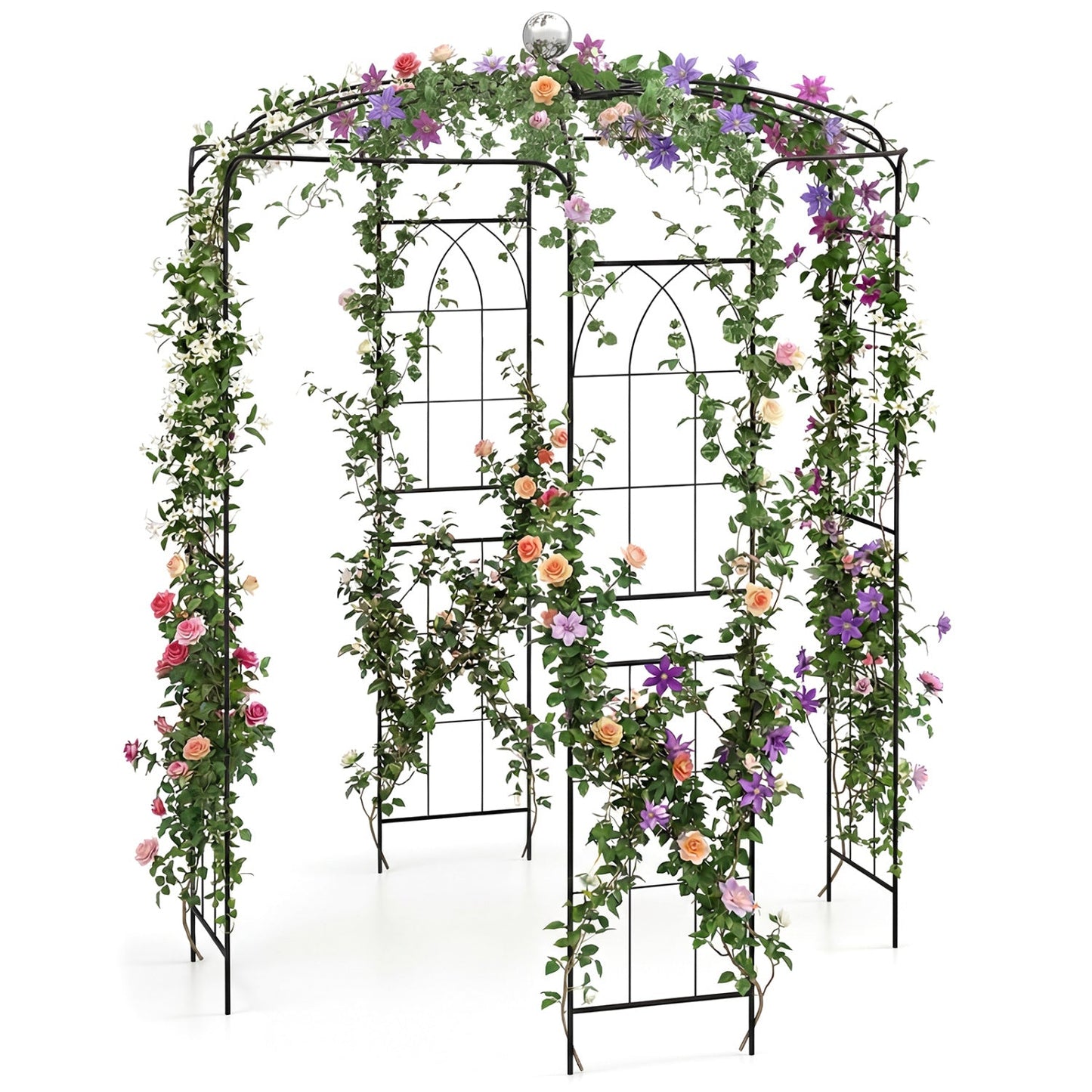 Birdcage Shape Gazebo for Climbing Plants and Wedding Ceremony Decoration