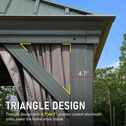 14x24FT Hardtop Gazebo